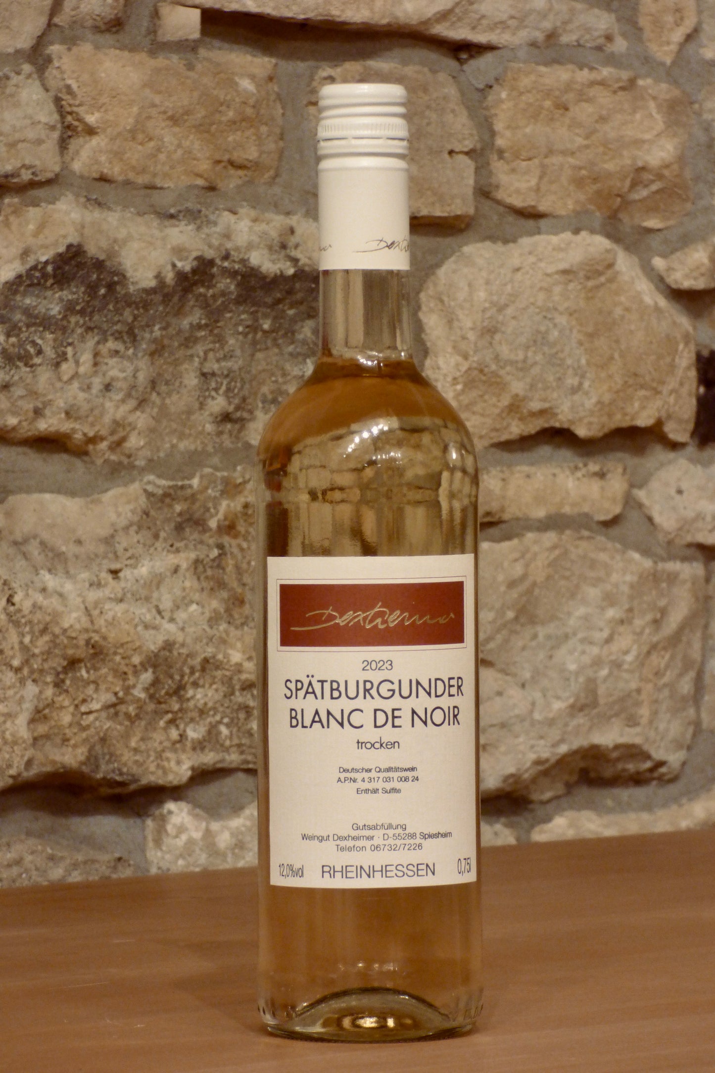 2024er Spätburgunder Blanc de Noir trocken