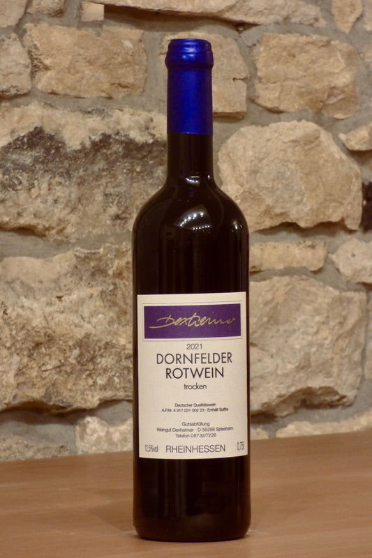 2021er Dornfelder Rotwein trocken